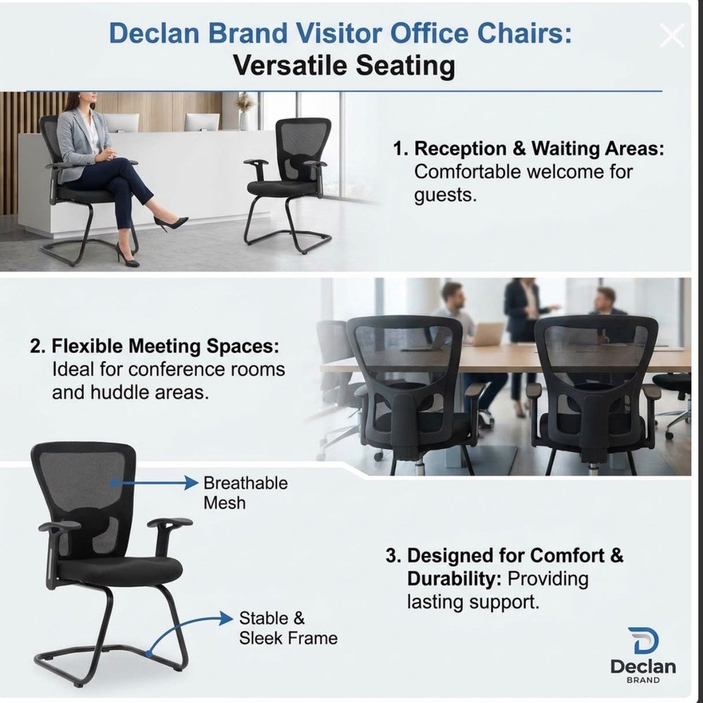 Declan visitor and meeting office chairs